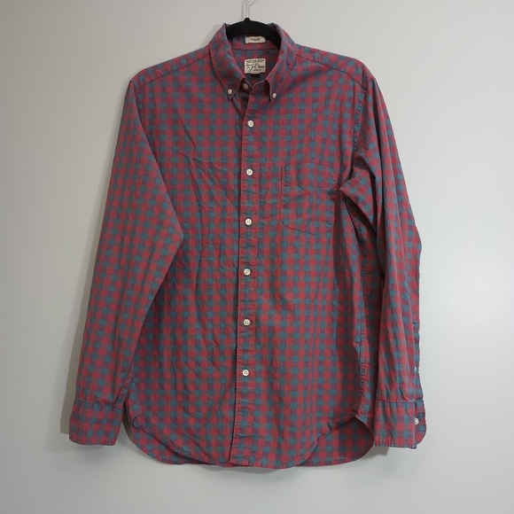 J. Crew Other - Men's J. Crew Plaid Casual Long Sleeve Shirt M
